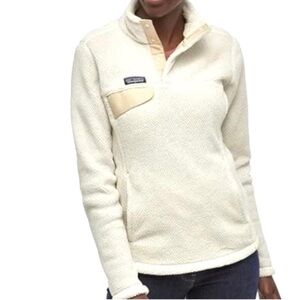 Patagonia Women's Re-Tool Snap-T Pullover Fleece Top -‎ Polartec Thermal M